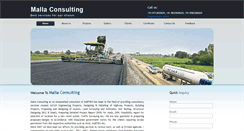 Desktop Screenshot of mallaconsulting.com